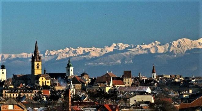 Apartament Giulio Sibiu Esterno foto
